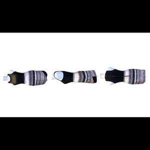 BCBG Maxazria, black/grey//white colors